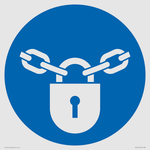 Mandatory: Keep locked